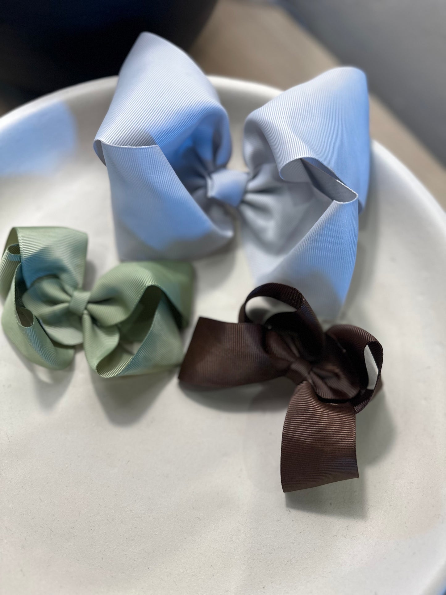 Ribbon Bows on Clip