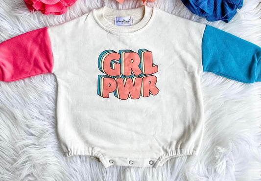 3-6m GRL PWR Romper